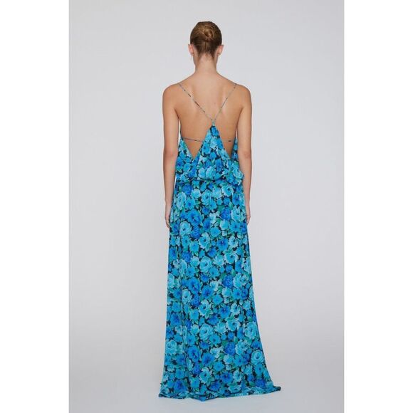 Rotate Chiffon‎ Maxi Slit Dress - Picture 2 of 7